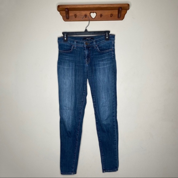 J Brand | Dark Wash Skinny Jeans - Picture 2 of 5